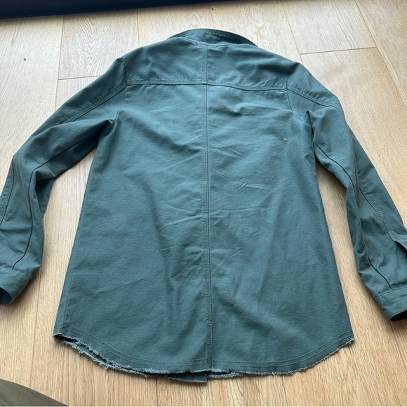 GENTLE FAWN MILITARY GREEN UTILITY SHACKET - XS - Picture 6 of 12